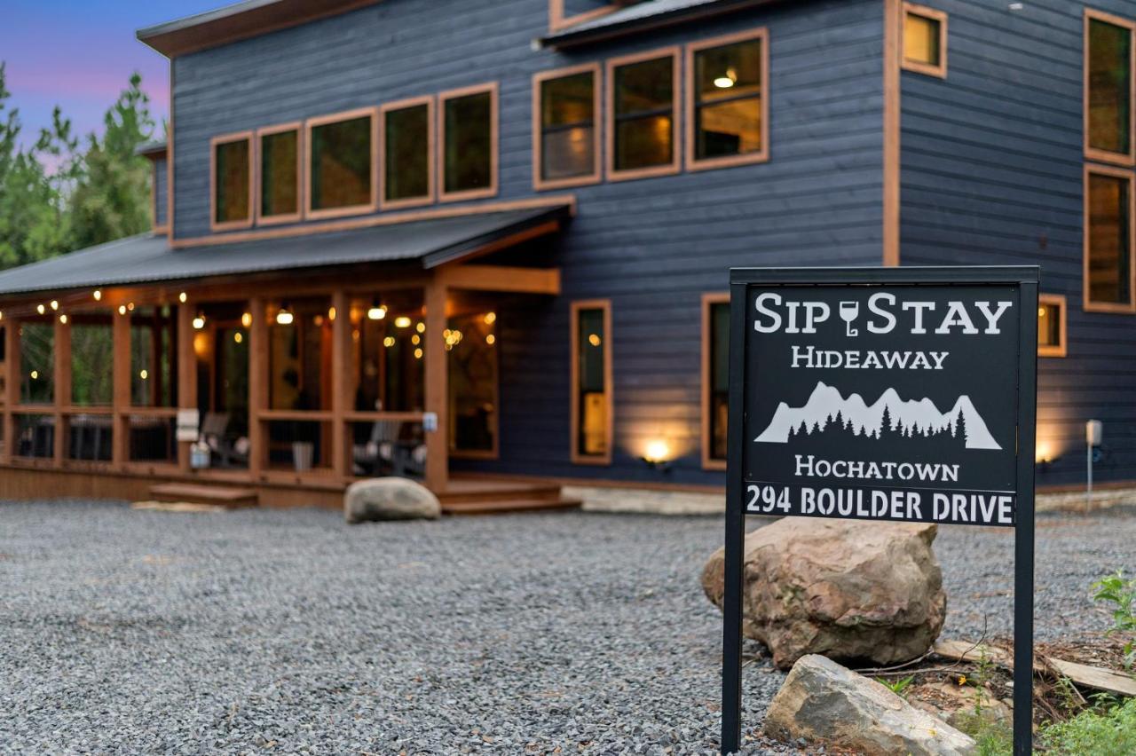 Unwind In Style! *New* Sip And Stay Hideaway Broken Bow Exterior photo